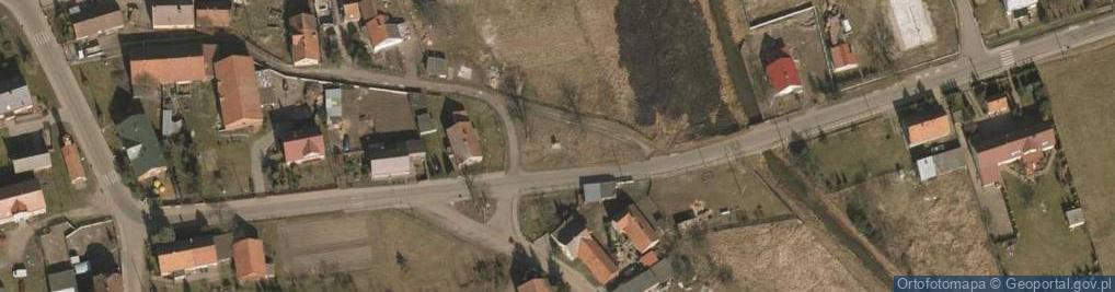 Zdjęcie satelitarne Niemiecki Pomnik Ofiar I Wojny Światowej