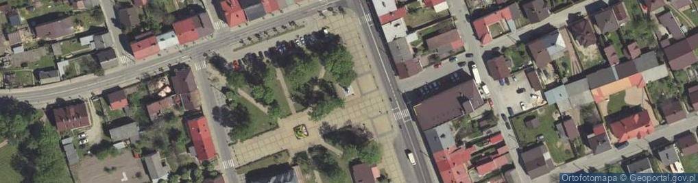 Zdjęcie satelitarne Obelisk Józefa Piłsudskiego - Pierwszego Marszałka Polski