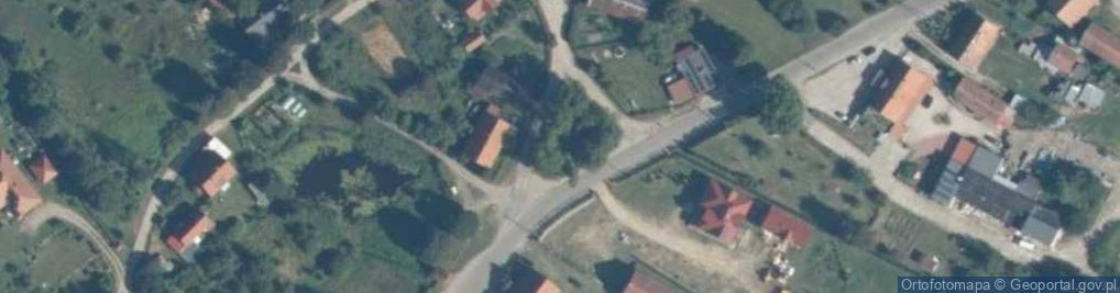 Zdjęcie satelitarne Obelisk poległych w I Wojnie Światowej