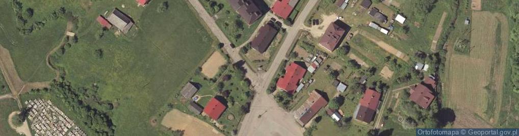 Zdjęcie satelitarne Ofiar - Polaków pomordowanych przez UPA w 1944 r.