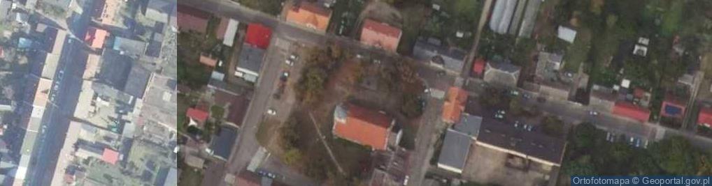 Zdjęcie satelitarne Ofiar Wojny i Bojowników o Wolność