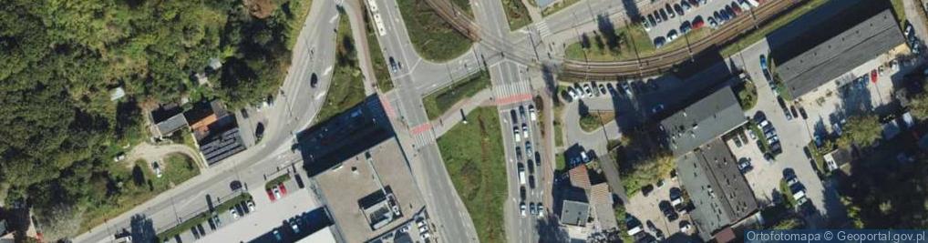 Zdjęcie satelitarne Ofiarom I Wojny Światowej