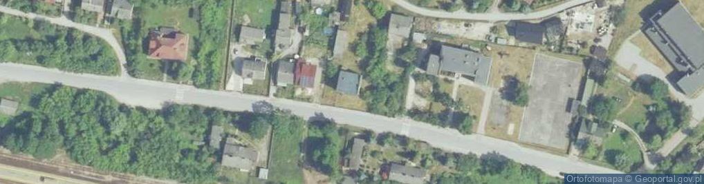 Zdjęcie satelitarne Ofiarom niemieckiej pacyfikacji Wolicy