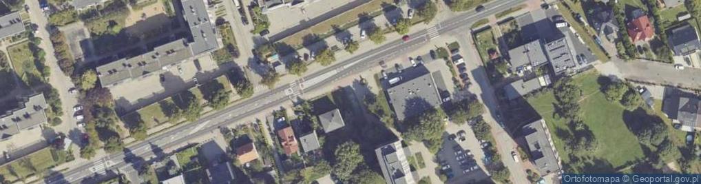 Zdjęcie satelitarne Osiedla Armii Krajowej