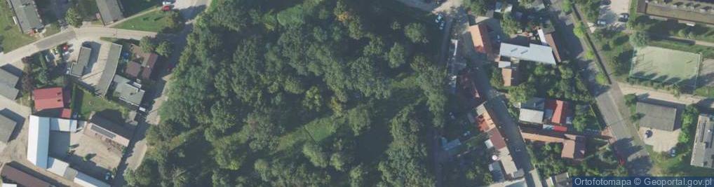 Zdjęcie satelitarne Pamięci mieszkańców narodowości niemieckiej urodzonej na Ziemi