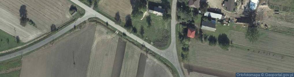 Zdjęcie satelitarne Pamięci Ofiar II Wojny Światowej
