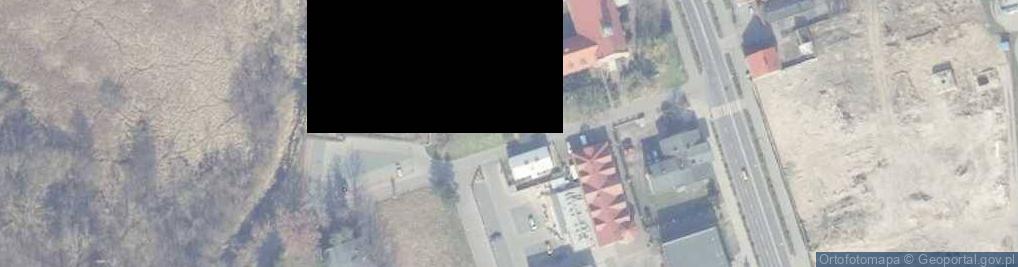 Zdjęcie satelitarne Pamięci rozstrzelanych przez hitlerowców