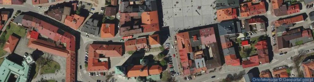 Zdjęcie satelitarne Pamięci Tadeusza Kościuszki