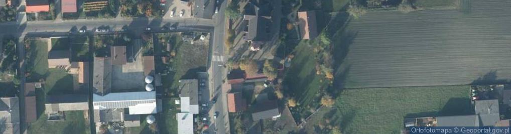 Zdjęcie satelitarne Pamięci tych, których przelana krew w r. 1919-1920 przyniosła n