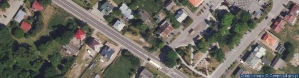 Zdjęcie satelitarne Pamięci żołnierzom