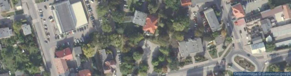 Zdjęcie satelitarne Poległym i Pomordowanym za Polskę