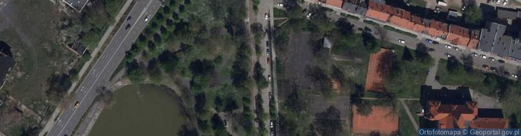 Zdjęcie satelitarne Poległym Mieszkańcom Legnicy