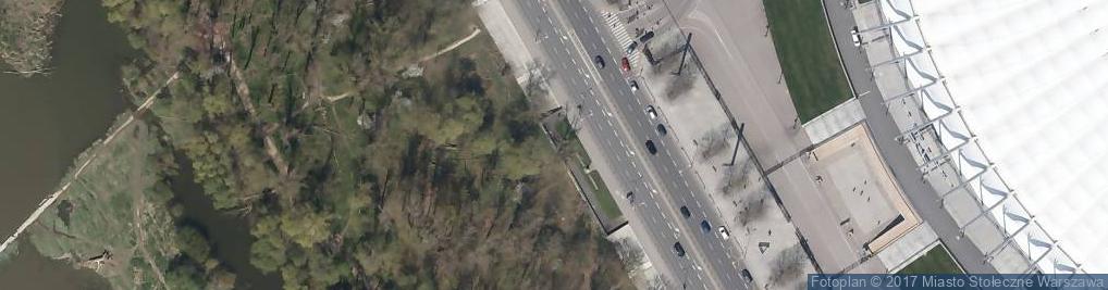 Zdjęcie satelitarne Poległym W Walce O Wyzwolenie Warszawy