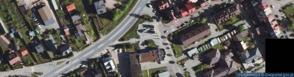 Zdjęcie satelitarne Poległym żołnierzom