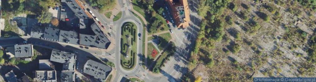 Zdjęcie satelitarne Pomnik Czynu Niepodległościowego