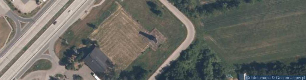 Zdjęcie satelitarne Pomnik Czynu Partyzanckiego