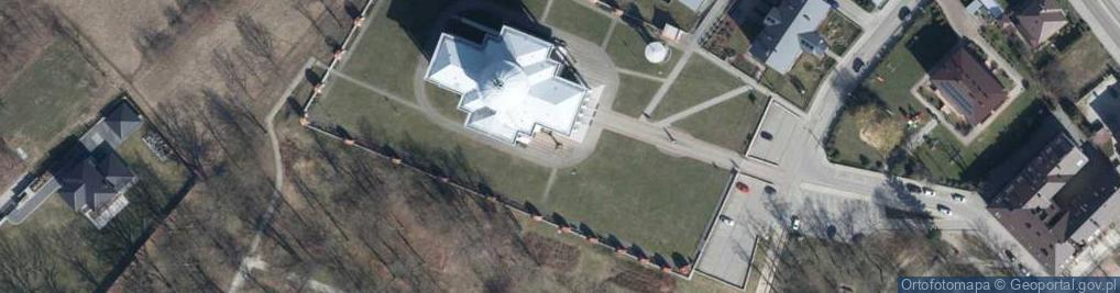 Zdjęcie satelitarne Pomnik Jana Pawła II