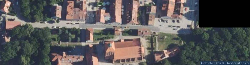 Zdjęcie satelitarne Pomnik Jezusa w hołdzie Janowi Pawłowi II