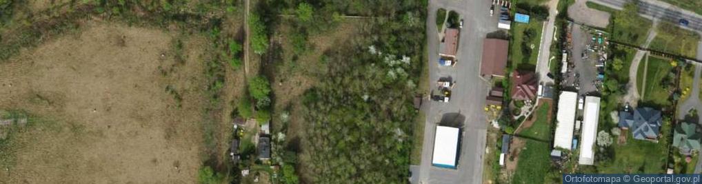 Zdjęcie satelitarne Pomnik ku czci ofiar Holocaustu