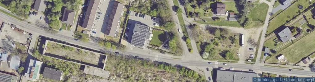 Zdjęcie satelitarne Pomnik ku czci żołnierzy Armii Czerwonej poległych podczas wyzw