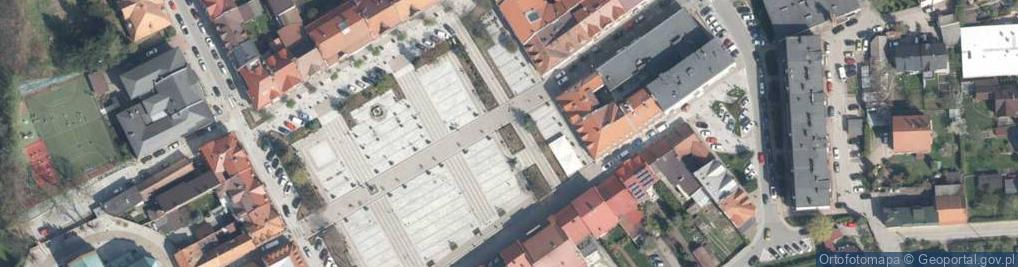 Zdjęcie satelitarne Pomnik Niepodległości