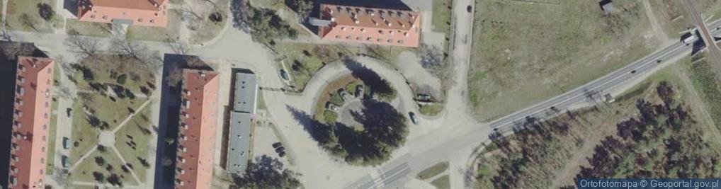 Zdjęcie satelitarne Pomnik, Obelisk, Tablica pamiątkowa