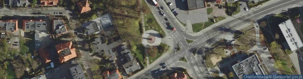 Zdjęcie satelitarne Pomnik, Obelisk, Tablica pamiątkowa