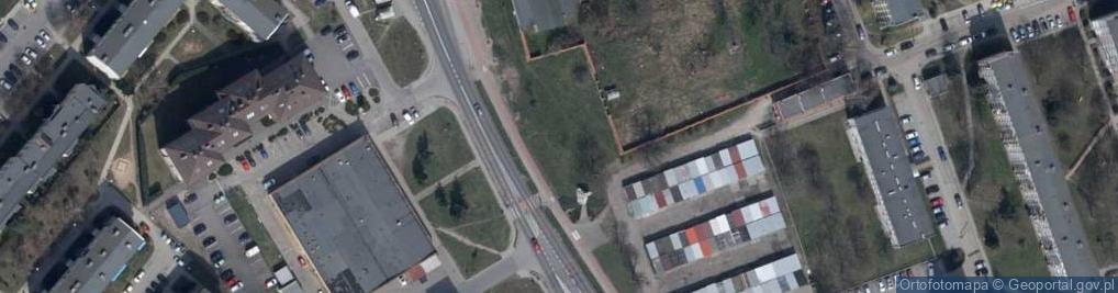 Zdjęcie satelitarne Pomnik, Obelisk, Tablica pamiątkowa