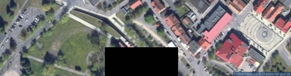 Zdjęcie satelitarne Pomnik Ofiar Żołnierzy Armii czerwonej