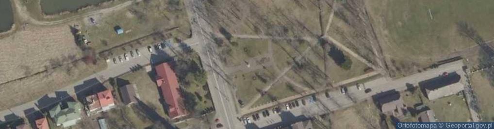 Zdjęcie satelitarne Pomnik Orła Białego