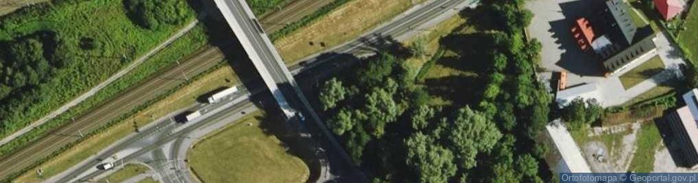 Zdjęcie satelitarne Pomnik ostatniego tura