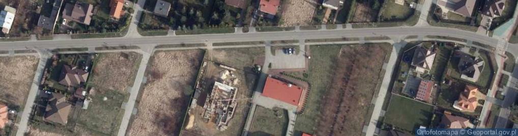 Zdjęcie satelitarne pomnik Pamięci ks. Jerzego Popiełuszki