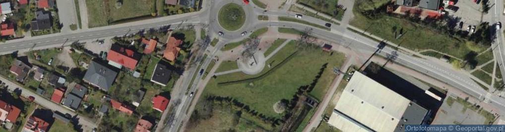 Zdjęcie satelitarne Pomnik Papieża Jana Pawła II