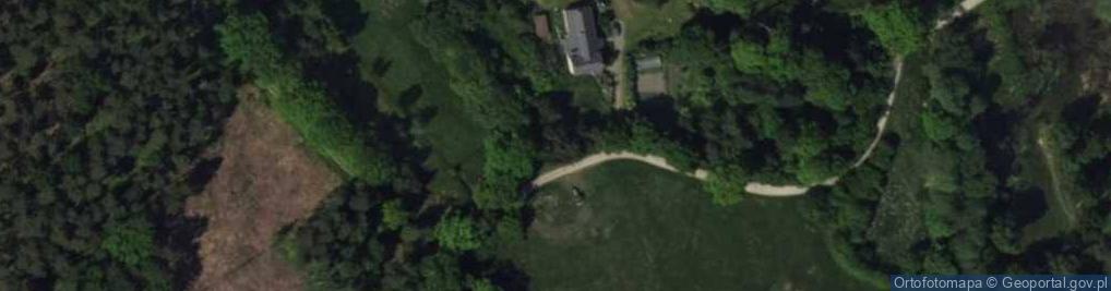 Zdjęcie satelitarne Pomnik poległych na I wojnie
