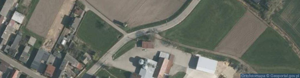 Zdjęcie satelitarne Pomnik poległych w I wojnie światowej
