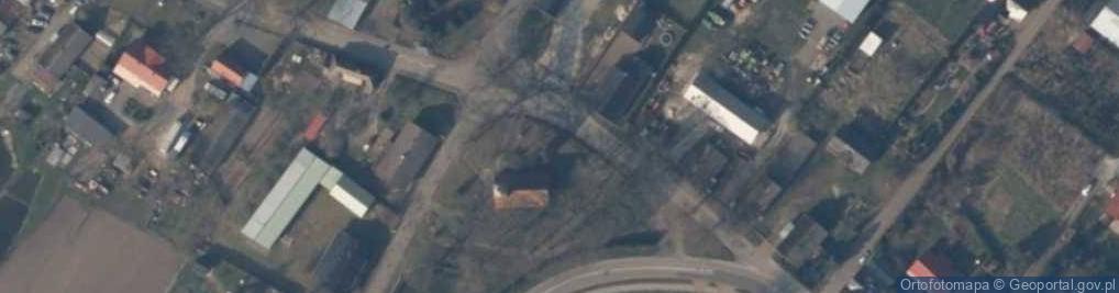 Zdjęcie satelitarne Pomnik Poległych w I Wojnie Światowej