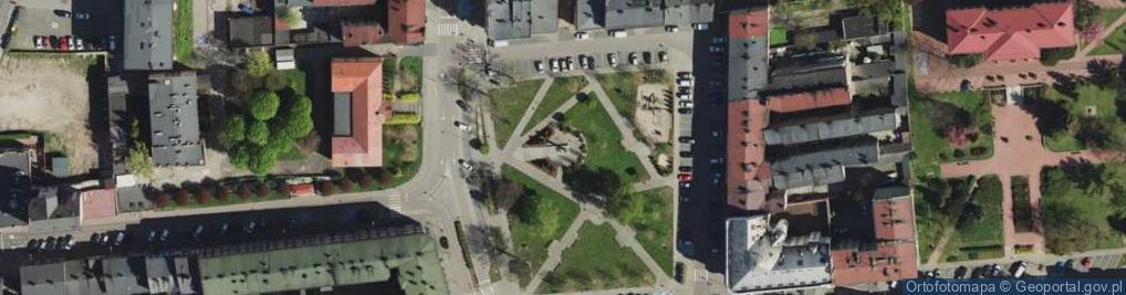 Zdjęcie satelitarne Pomnik Poległym za Wolną Polskę