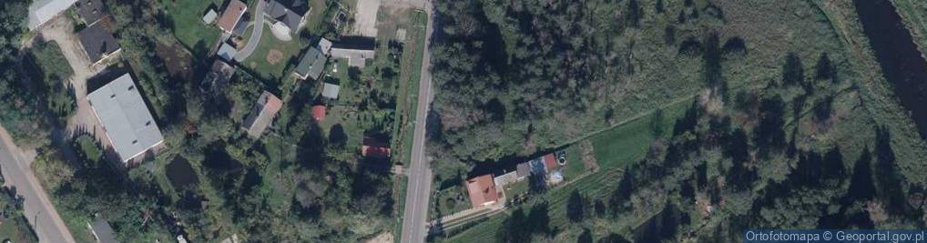 Zdjęcie satelitarne pomnik poświęcony Tadeuszowi Kościuszce w setną rocznicę śmierc