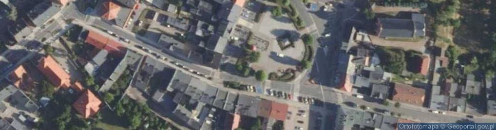 Zdjęcie satelitarne Pomnik Powstańców Wielkopolskich