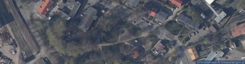 Zdjęcie satelitarne Pomnik Pożarników