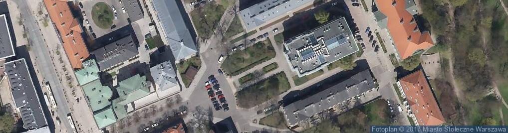 Zdjęcie satelitarne Pomnik Studenta