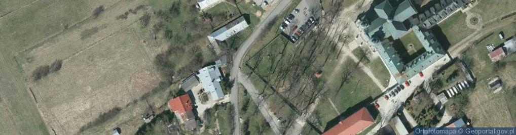 Zdjęcie satelitarne Pomnik św. Jana Pawła II