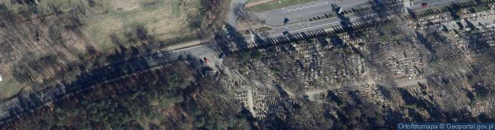 Zdjęcie satelitarne pomnik sybiraków
