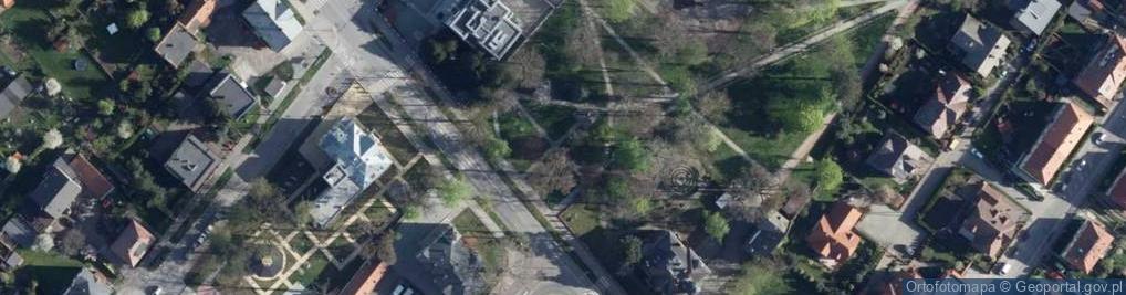 Zdjęcie satelitarne Pomnik Sybiraków