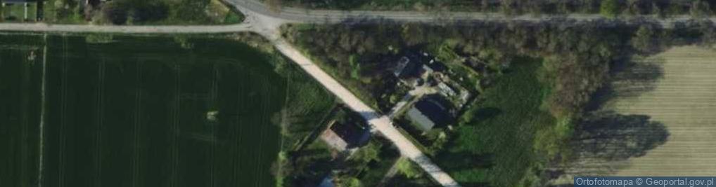 Zdjęcie satelitarne Pomnik upamiętniający poległych w czasie II wojny światowej