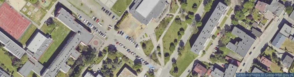 Zdjęcie satelitarne Pomnik upamiętniający Powstania Śląskie