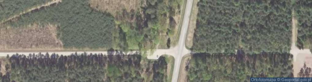 Zdjęcie satelitarne Pomnik w 51 Rocznicę Bitwy Batalionów Chłopskich . Zgrupowania