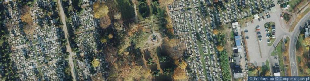 Zdjęcie satelitarne Pomnik Weteranów Powstań Śląskich