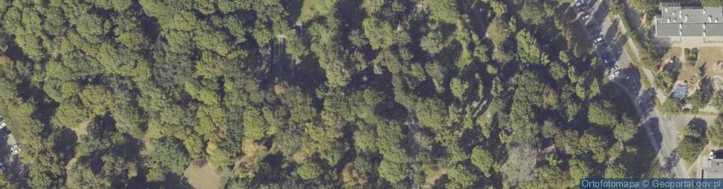 Zdjęcie satelitarne Pomnik więźniarek Ravensbrück