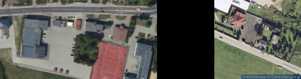 Zdjęcie satelitarne Pomnik wzniesiony w hołdzie mieszkańcom gminy poległym w walkac